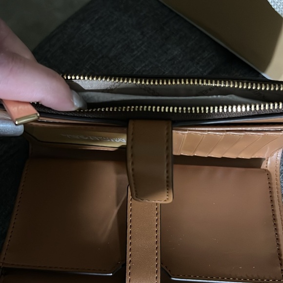 MICHAEL KORS Jet Set Travel Double Zip Phone Case Card Holder Wristlet Wallet - Picture 6 of 9